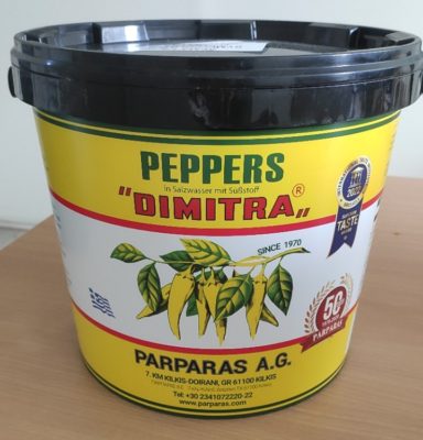 Dimitra Peperoni HORECA - Feferonky - 6 kg